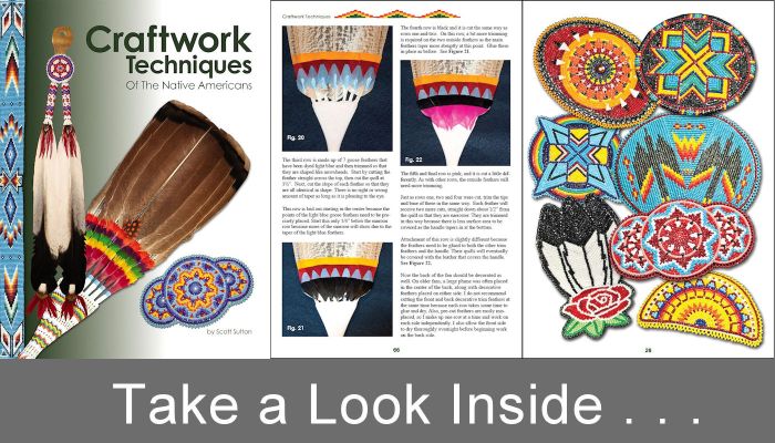 Learning Native American crafting techniques